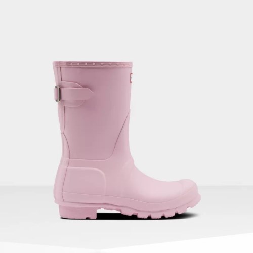 Hunter Original Back Adjustable Short Rain Boots For Womens - NZ F5739